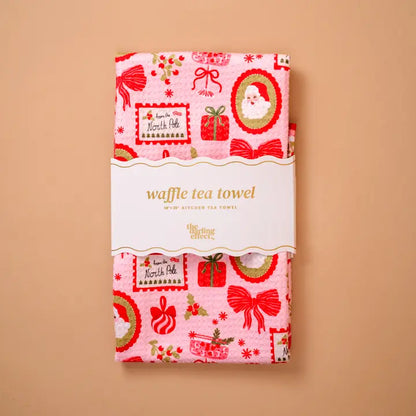 Mistletoe Magic Tea Towel