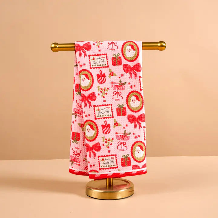 Mistletoe Magic Tea Towel