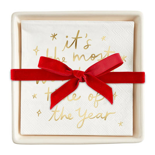 Most Wonderful Time of Year Napkin Set