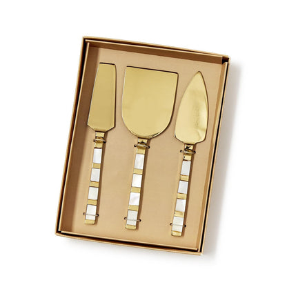 Mother of Pearl Cheese Knives Set