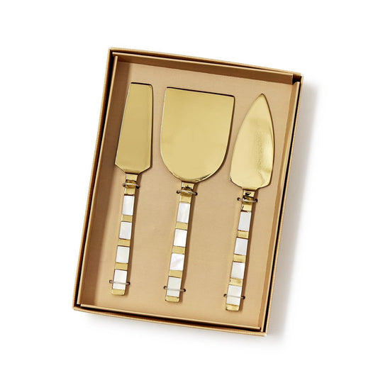 Mother of Pearl Cheese Knives Set