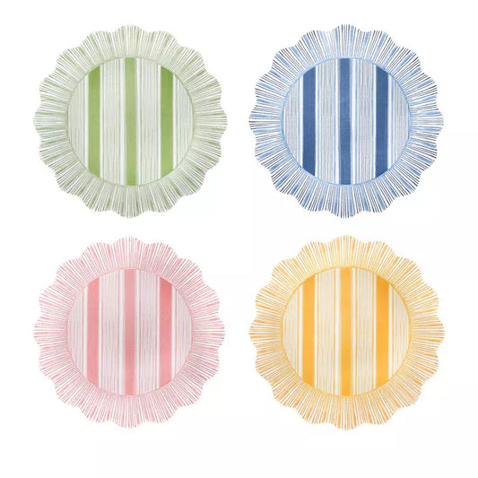 Multi Cabana Stripe Melamine