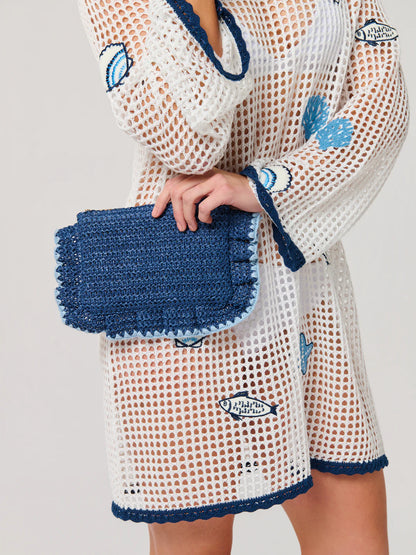 Arabella Ruffle Zip Pouch