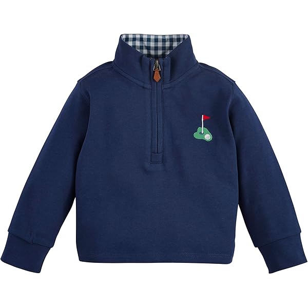 Navy Golf Quarter Zip