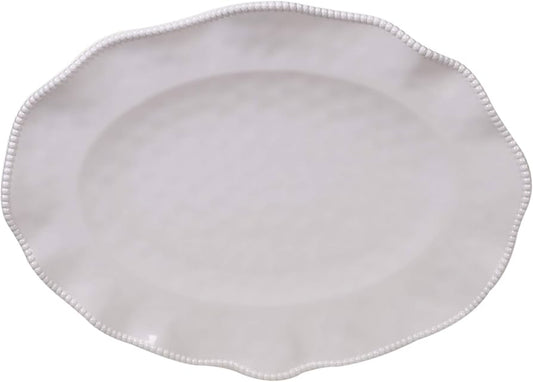 Perlette Cream Oval Platter