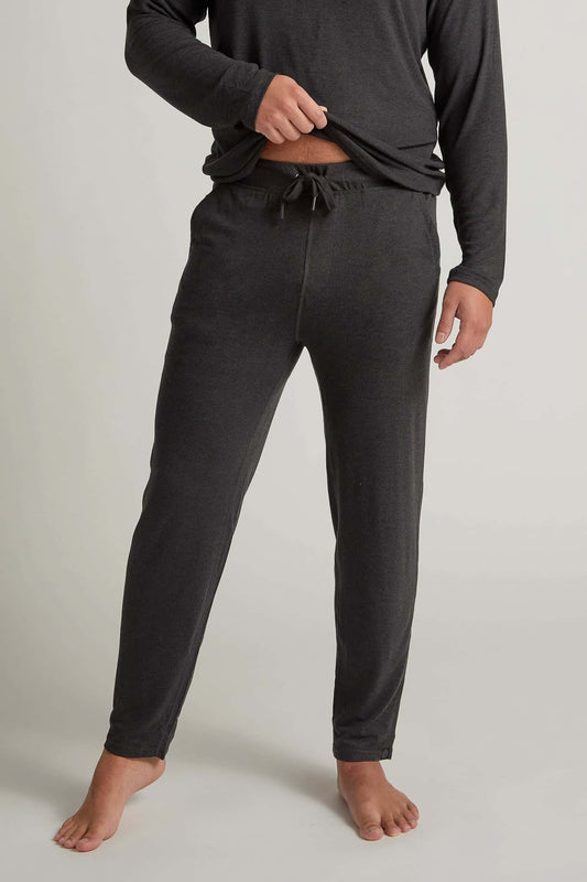 Mens Bamboo Jogger Pants Charcoal