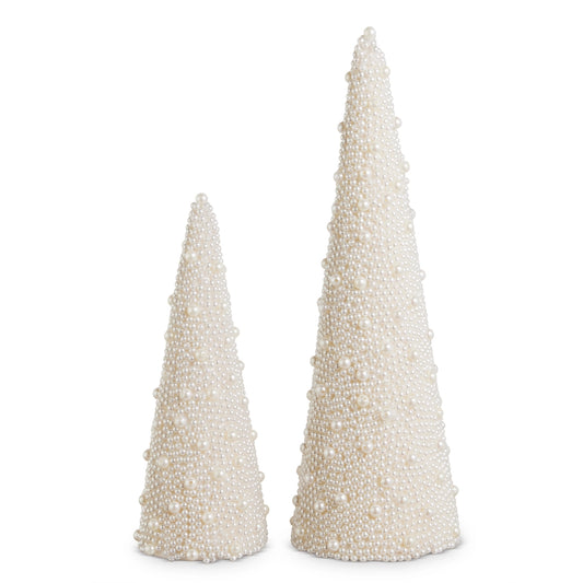 Mixed Pearl Cone Tree Set