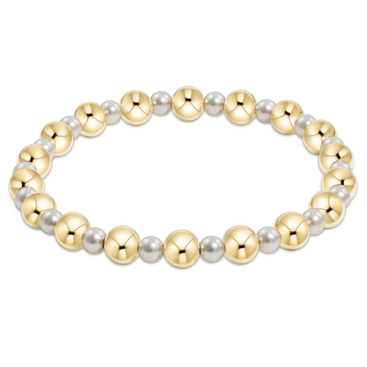 Pearl Grateful 4mm/6mm gold