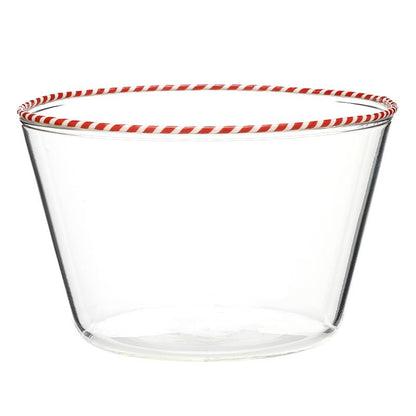 Red Peppermint Twist Bowl