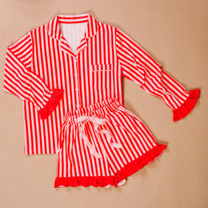 Peppermint Pajama Short Set