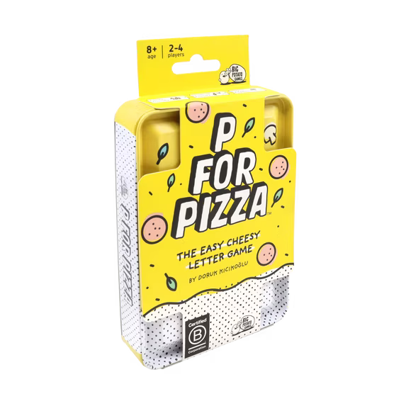 P is for Pizza Travel Tin