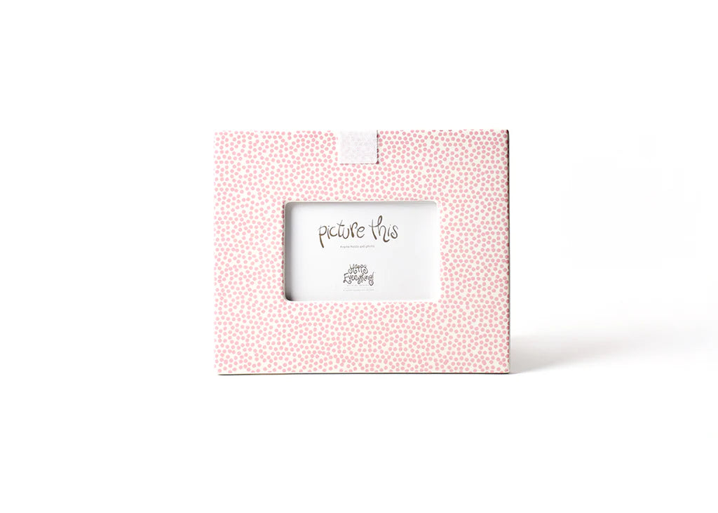 Pink Dot Rectangle Frame