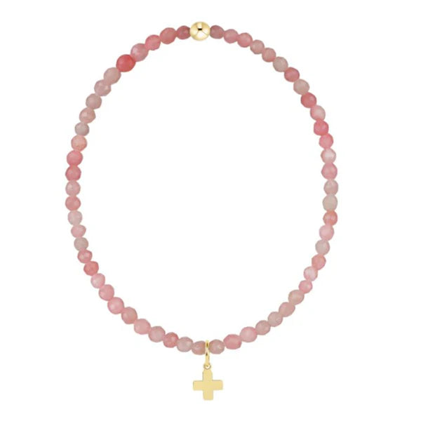 Classic 3mm Gem w/ Charm Bracelet