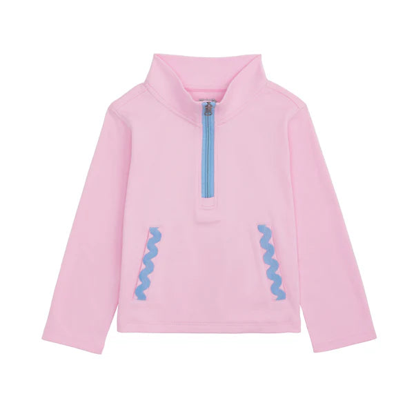 Pink Ric Rac Quarter Zip