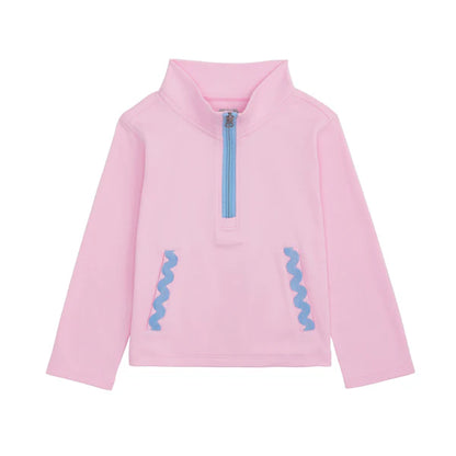 Pink Ric Rac Quarter Zip