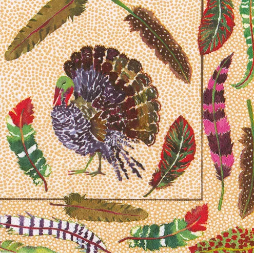 Plumage Luncheon Napkin