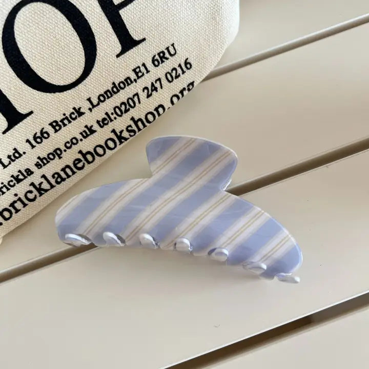 Stripe Hair Clip