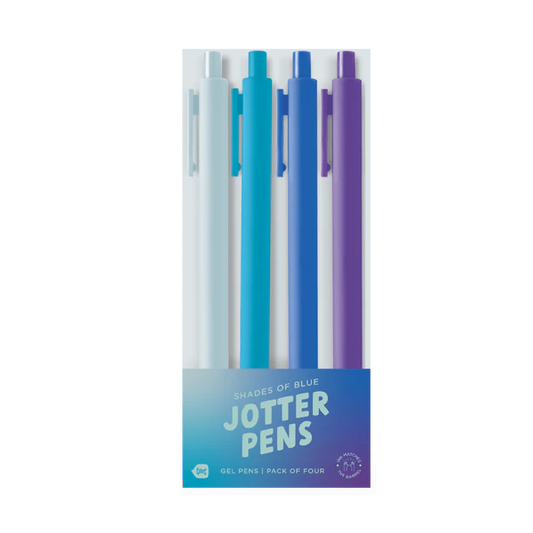 Gradient Blues Jotter Set Of 4