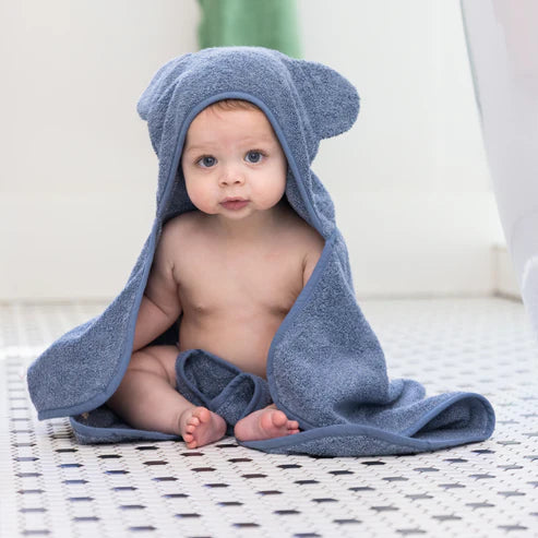 Hooded Towel Wash Mitt set