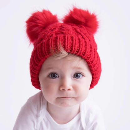 Fluff Beanie Red