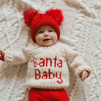 Fluff Beanie Red