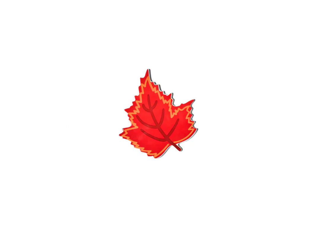 Red Fall Leaf Attachment