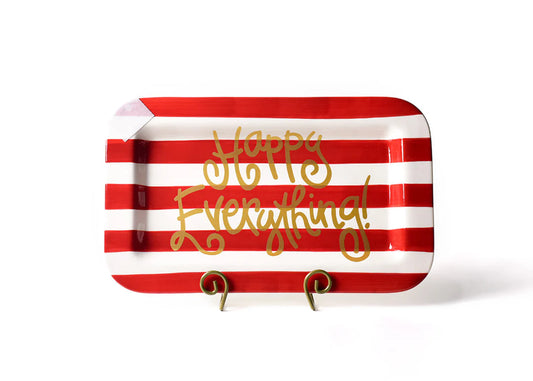Red Stripe Mini Everything Platter