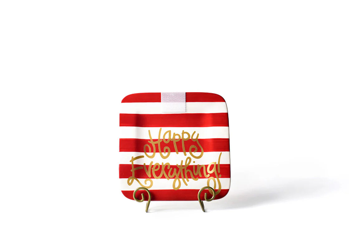 Red Stripe Mini Everything Platter