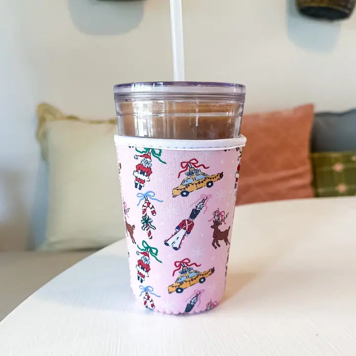 Rockin Christmas Drink Sleeve