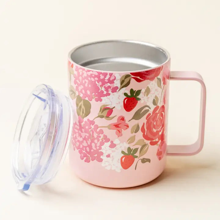 Rose Garden 14 oz Insulated Mug