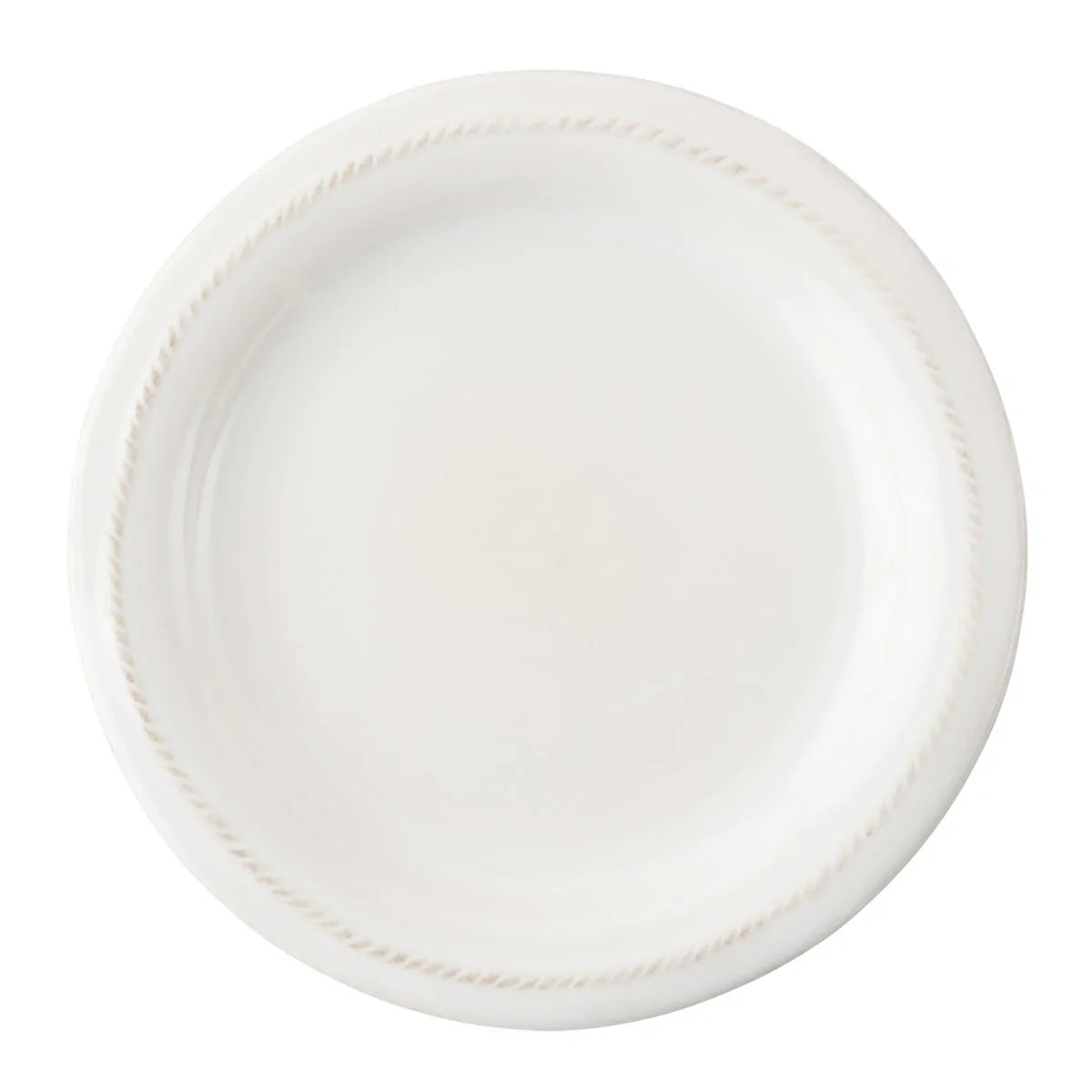White B&T Round Side Plate
