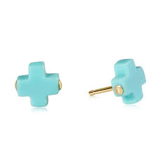 Signature Cross Small Stud