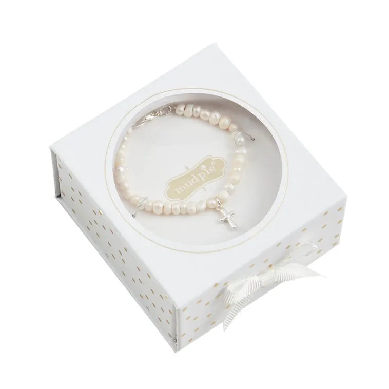 Boxed Cross Bracelet