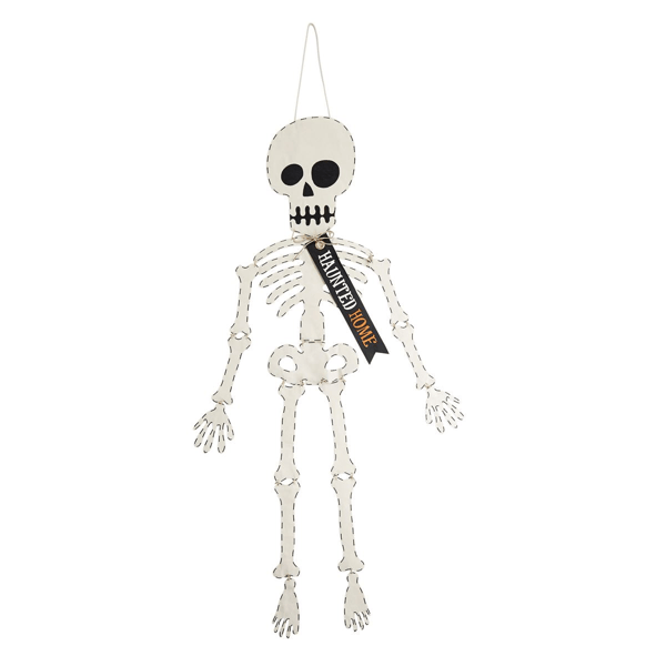 Skeleton Halloween Door Hanger