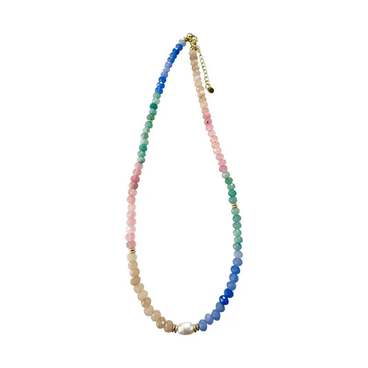 Smith Pastel Beaded Pearl Necklace