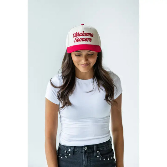 Sooners Script Trucker Hat