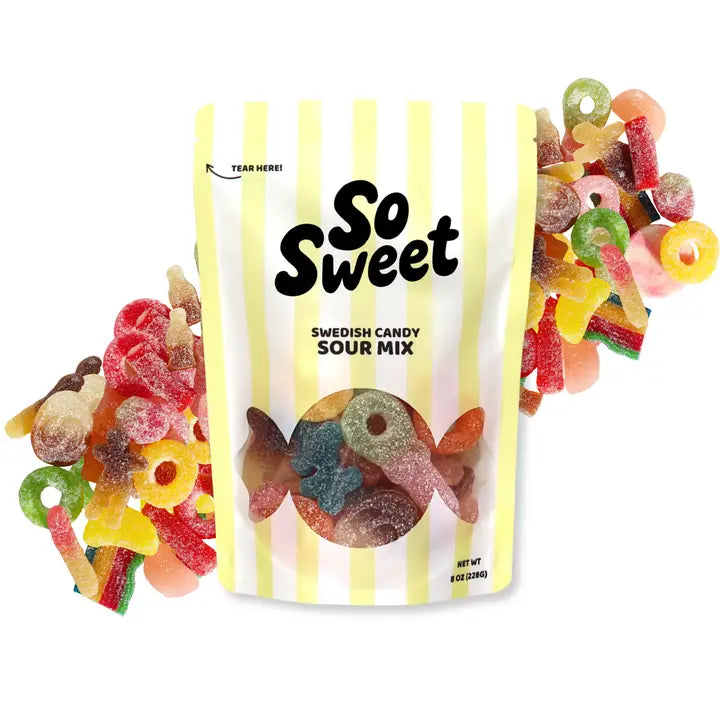 Sour Swedish Candy Mix