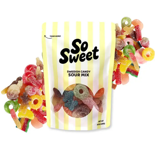 Sour Swedish Candy Mix