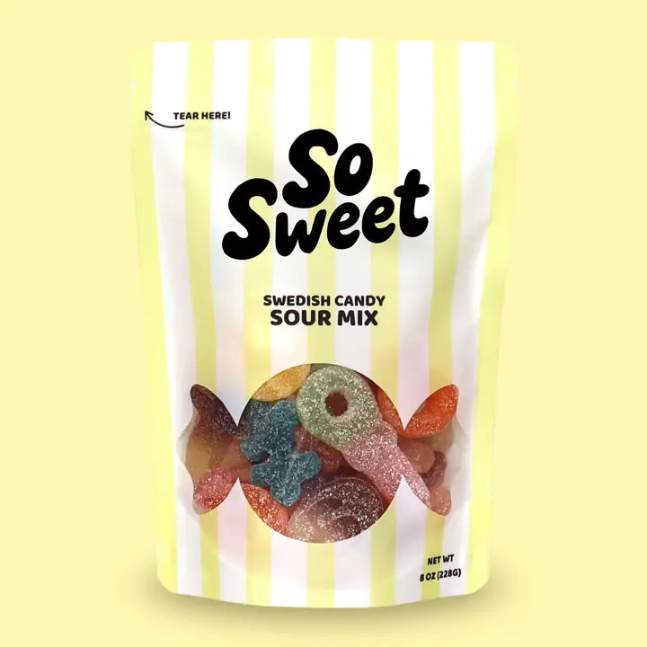 Sour Swedish Candy Mix
