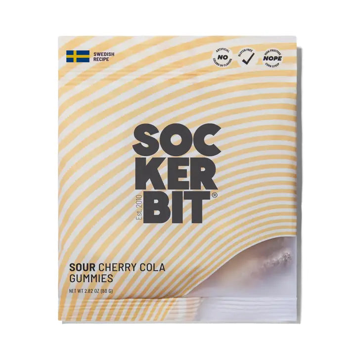 Sour Cherry Cola Swedish Candy Gummies