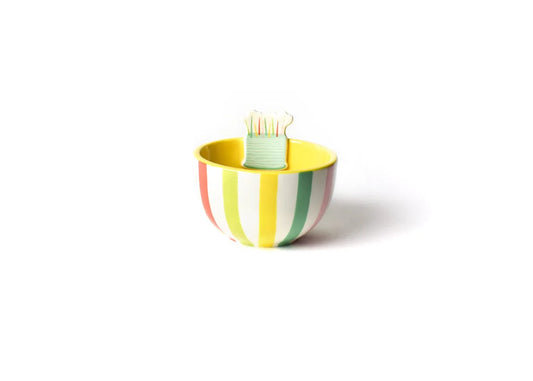 Sparkle Cake Embellished Bowl