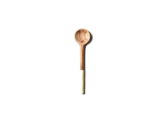 Ecru Slim Wood Slim Spoon