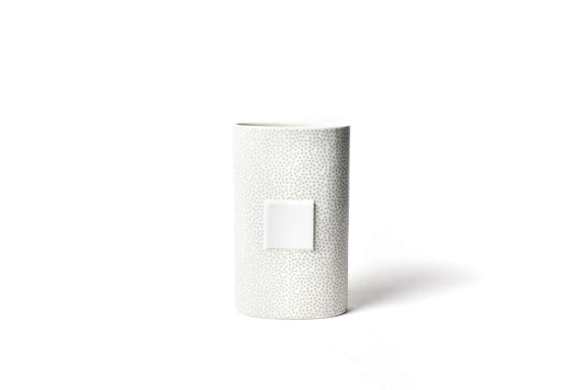 Stone Small Dot Oval Big Vase