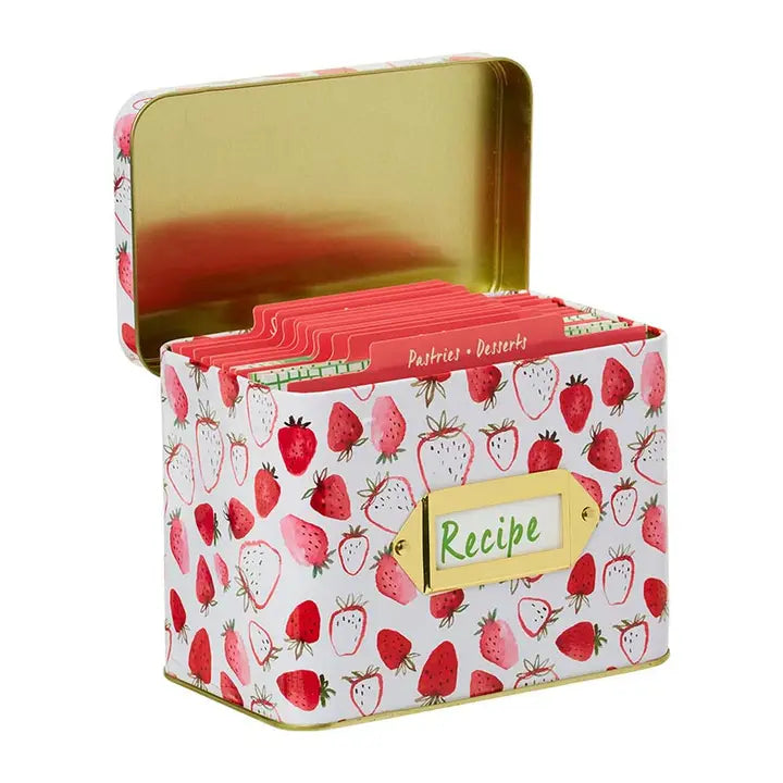 Strawberry Fields Recipe Box