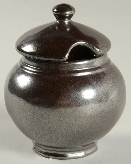 Pewter Lidded Sugar