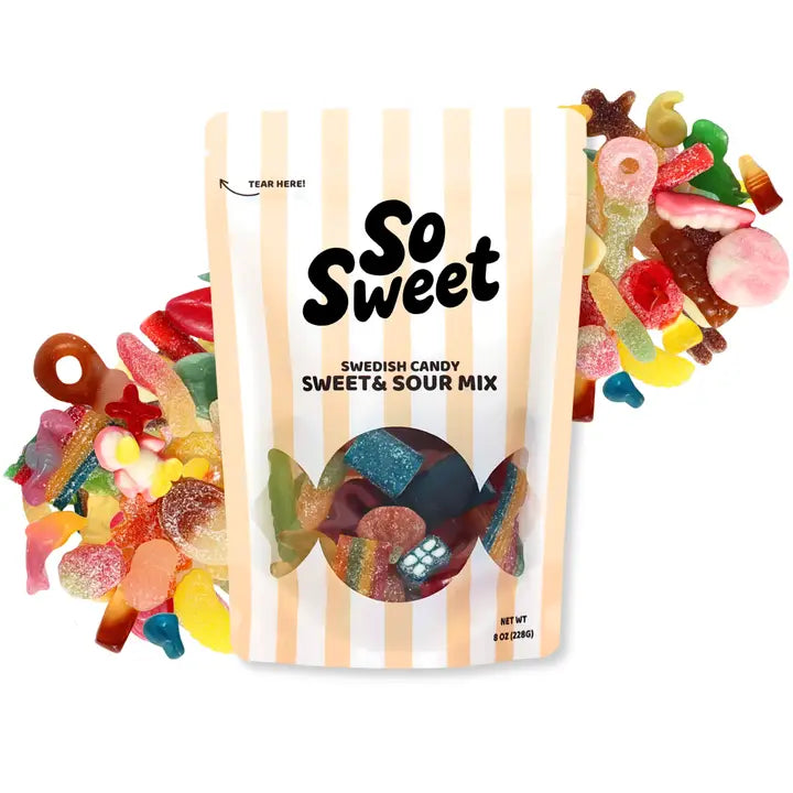 Sweet & Sour Swedish Candy Mix