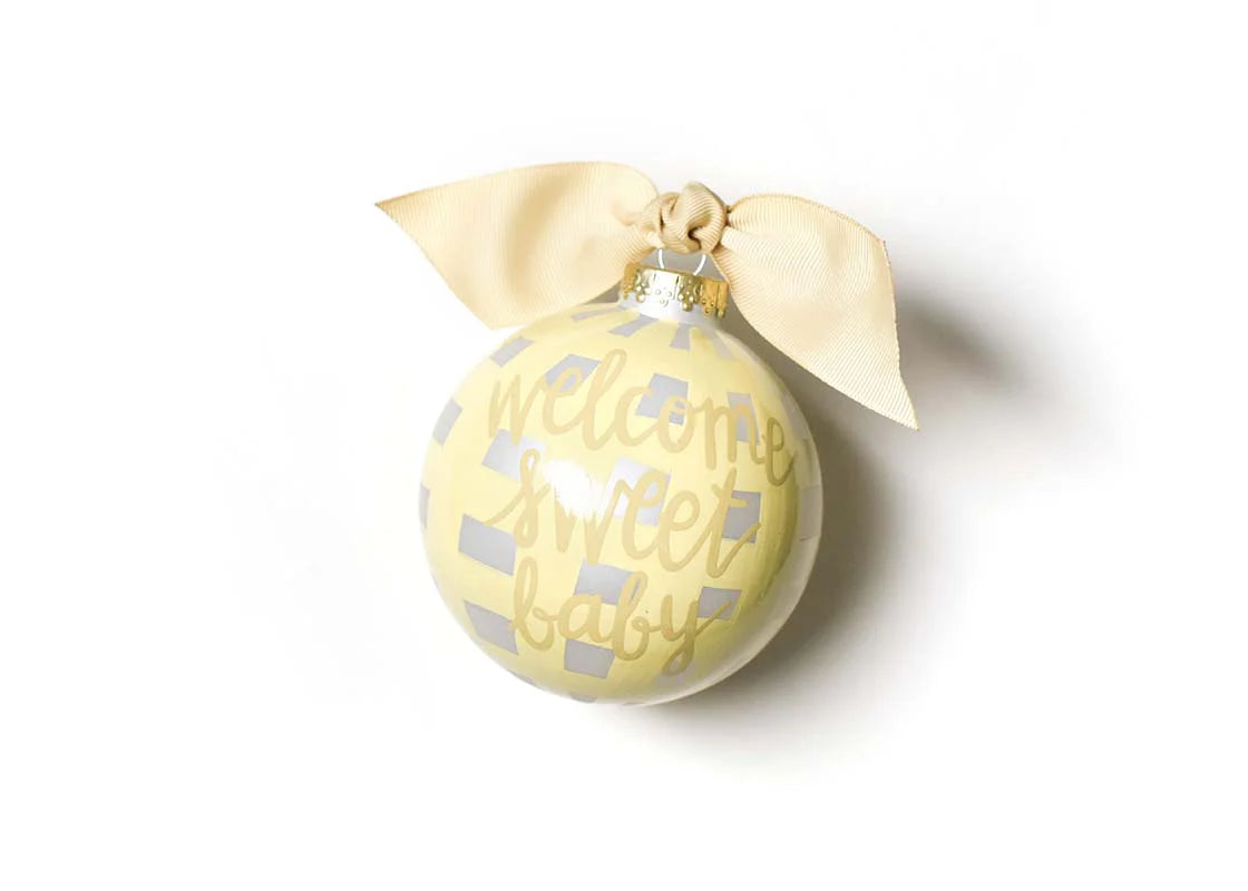 Welcome Sweet Baby Ornament