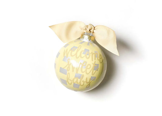 Welcome Sweet Baby Ornament