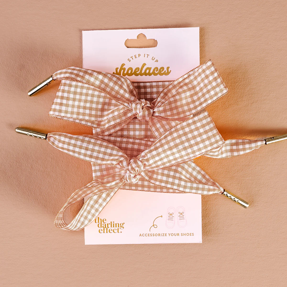 Step It Up Gingham Shoelaces