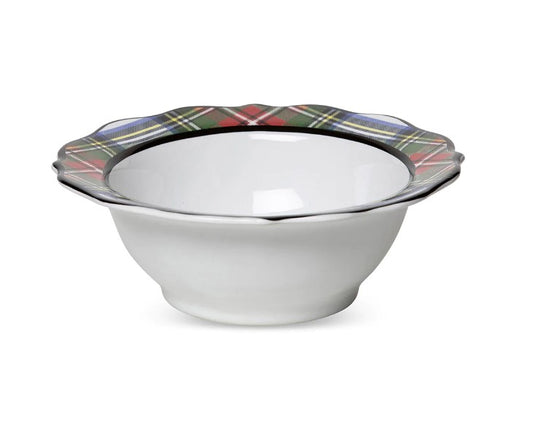 Tartan Cereal Bowl
